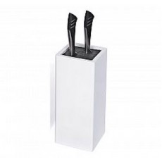 Catering Line Knife Block White w/Black Catering Line Knife Block White w/Black